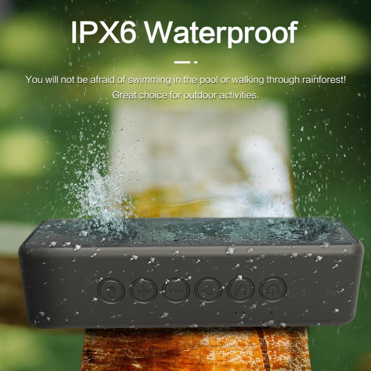 مكبر صوت بلوتوث محمول لاسلكي مقاوم للماء بمعيار IPX6 مع مضخم صوت خارجي XDOBO X5