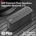 مكبر صوت بلوتوث لاسلكي 80 واط مع مضخم صوت خارجي يدعم TWS وبطاقة TF وقرص USB XDOBO X8 Plus