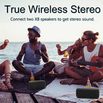 مكبر صوت بلوتوث لاسلكي 60 واط مع مضخم صوت خارجي يدعم TWS وبطاقة TF XDOBO X8