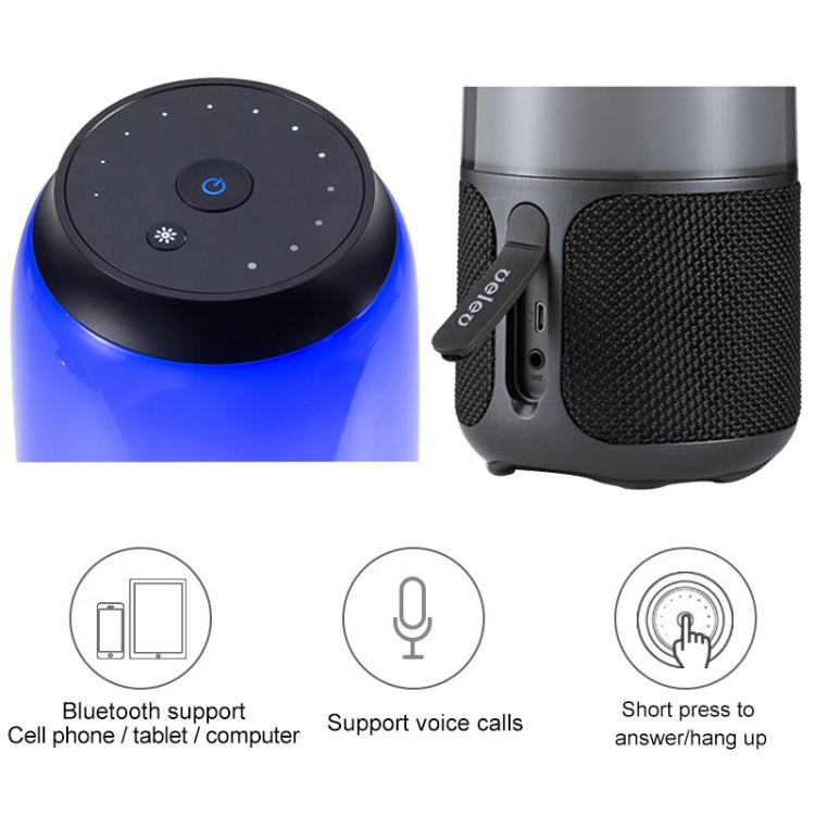مكبر صوت بلوتوث لاسلكي Xiaomi Youpin V03 مع إضاءة ملونة، يدعم التحدث بدون استخدام اليدين / AUX