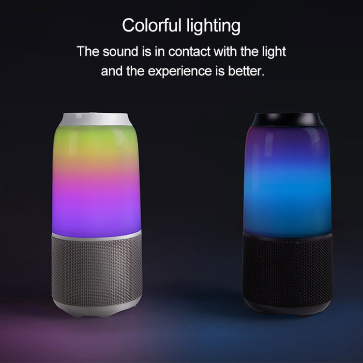 مكبر صوت بلوتوث لاسلكي Xiaomi Youpin V03 مع إضاءة ملونة، يدعم التحدث بدون استخدام اليدين / AUX