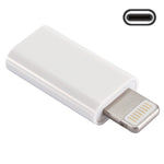 محول موصل ENKAY Hat-Prince HC-6 Mini ABS USB-C / Type-C 3.1 إلى 8 دبابيس (أبيض)، أسود، Type-C إلى 8 دبابيس