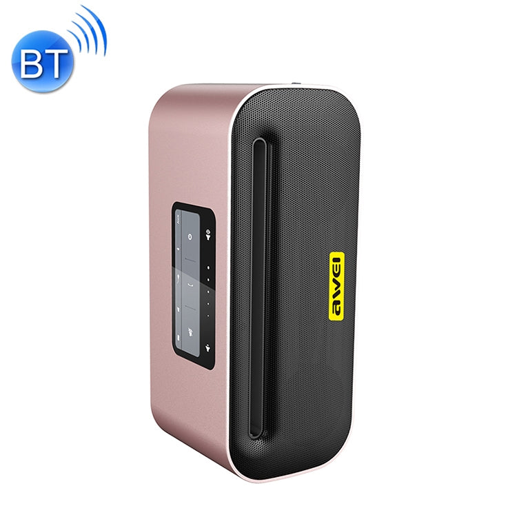 مكبر صوت بلوتوث لاسلكي awei Y600 مع صوت ستيريو ثلاثي الأبعاد، ميكروفون مدمج، يدعم بطاقة TF / AUX / NFC، Y600