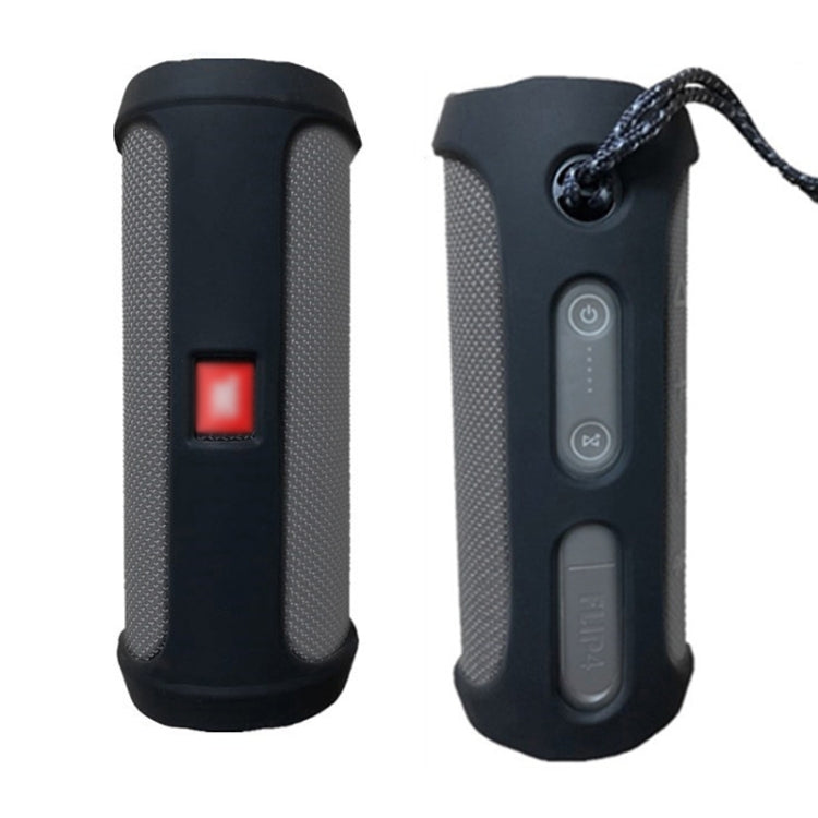 Portable Silica Gel Bluetooth Speaker Protective Case for JBL Flip4