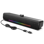 مكبر صوت محمول خارجي L16 بإضاءة RGB هاي فاي USB بلوتوث لاسلكي، L16