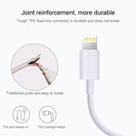 كابل مزامنة بيانات / شحن 8 دبابيس إلى USB 2.0، طول الكابل: 1 متر