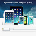 كابل مزامنة بيانات / شحن 8 دبابيس إلى USB 2.0، طول الكابل: 1 متر