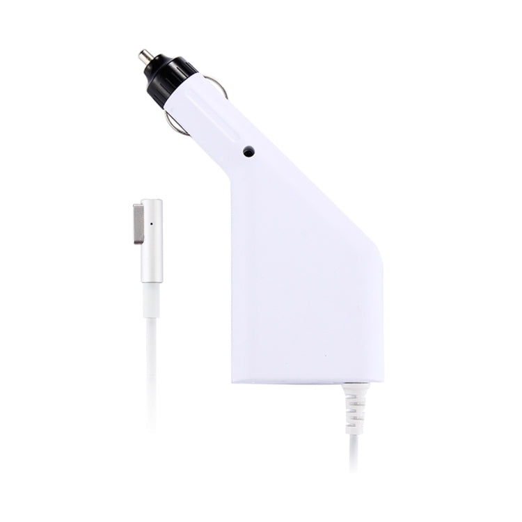 شاحن سيارة MagSafe 1 على شكل L بجهد 18.5 فولت وقوة 85 واط وتيار 4.6 أمبير مع 5 دبابيس ومنفذ USB واحد لأجهزة Apple Macbook A1150 / A1151 / A1172 / A1184 / A1211 / A1370، الطول: 1.7 متر، 85W 18.5V 4.6A