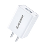 WK WP-U118 10 واط شاحن سفر بمنفذ USB واحد، محول طاقة، قابس US، WP-U118 قابس US