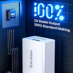 WK WP-U118 10 واط شاحن سفر بمنفذ USB واحد، محول طاقة، قابس US، WP-U118 قابس US