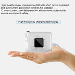 محول طاقة Type-C بقوة 61W مع كابل بطول 1.8 متر، قابس US، 61W قابس US