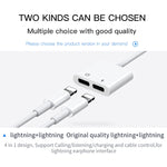 محول مزدوج Lightning من سلسلة Ben من JOYROOM S-Y104، الطول: 1.2م