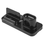 حامل قاعدة شحن لاسلكي قابل لإعادة الشحن للهاتف المحمول وسماعة الرأس، مع واجهات Micro USB + USB-C / Type-C + 8 دبابيس