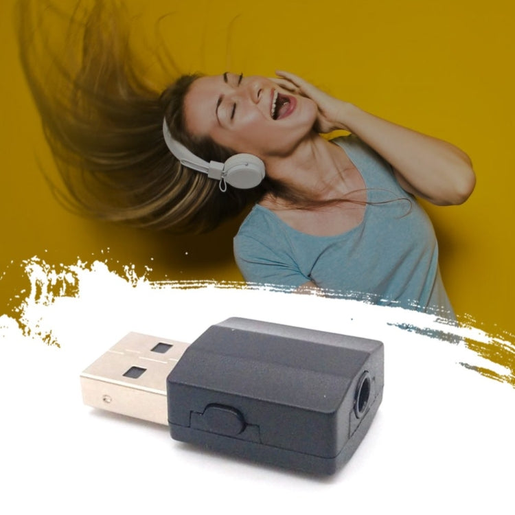 مستقبل ومرسل صوت لاسلكي USB 2 في 1 بلوتوث 5.0 موديل BT600