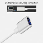 كابل محول Onten 7562 USB أنثى إلى HDMI للهاتف إلى HDTV لهواتف iPhone / أندرويد