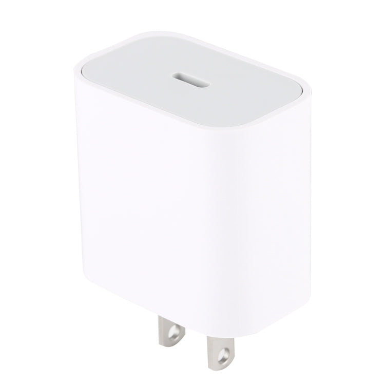 شاحن سفر بواجهة USB-C / Type-C بقوة 18 واط، قابس US، 18W قابس US