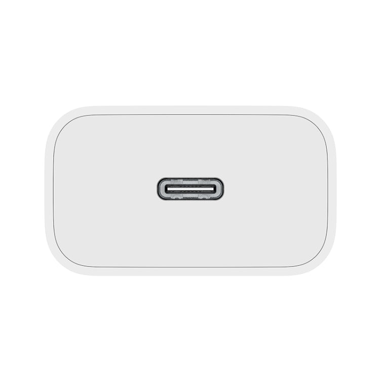شاحن سفر أصلي من شاومي AD201 20 واط بمنفذ USB-C / Type-C واحد، نسخة الشحن السريع، قابس US، 20 واط