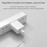 شاحن سفر أصلي من شاومي AD201 20 واط بمنفذ USB-C / Type-C واحد، نسخة الشحن السريع، قابس US، 20 واط