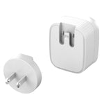 LDNIO A201 رأس شحن مزدوج USB 2.4 أمبير شاحن مباشر للسفر مع كابل بيانات Micro USB، Micro USB