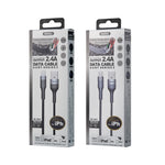 كابل بيانات REMAX RC-064i Sury 2 Series 1 متر 2.4 أمبير USB إلى 8 دبابيس لأجهزة iPhone وiPad، 8 دبابيس