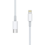 AWEI CL-68 كابل شحن سريع PD ونقل بيانات 3A من نوع Type-C / USB-C إلى 8 بن، الطول: 1 متر