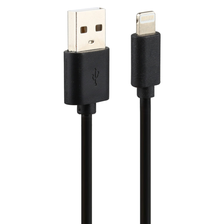 مجموعة شاحن سفر LZ-728 2 في 1 بقوة 18 واط QC 3.0 بمنفذ USB + كابل بيانات USB إلى 8 بن، قابس أوروبي، طول الكابل: 1 متر، مع كابل 8 بن