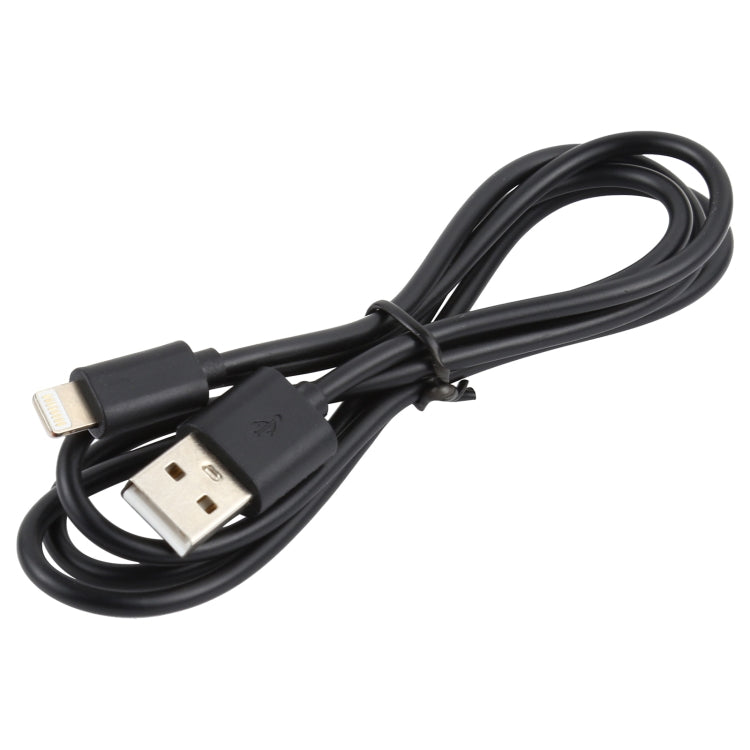مجموعة شاحن سفر LZ-728 2 في 1 بقوة 18 واط QC 3.0 بمنفذ USB + كابل بيانات USB إلى 8 بن، قابس أوروبي، طول الكابل: 1 متر، مع كابل 8 بن