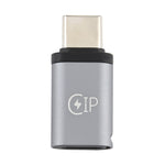 محول شحن USB-C / Type-C ذكر إلى 8 دبابيس أنثى، يدعم نقل البيانات، 8 دبابيس أنثى