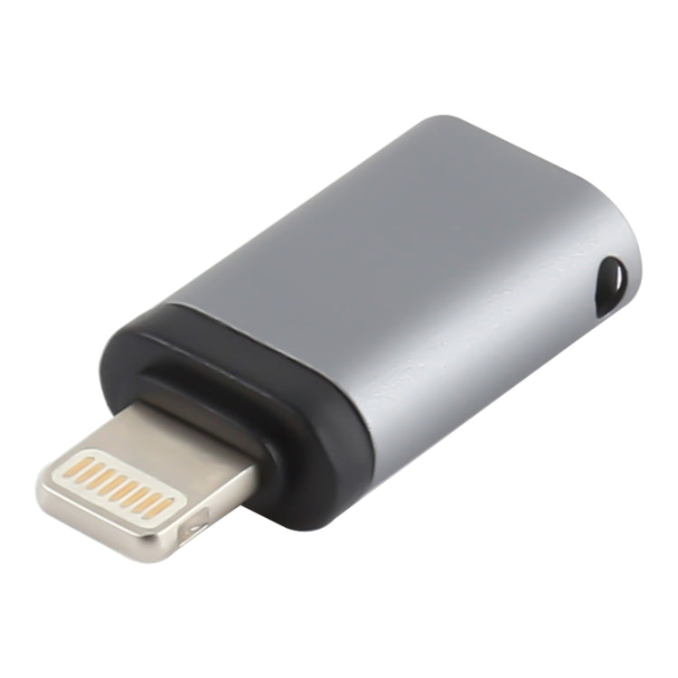 محول شحن 8 دبابيس ذكر إلى USB-C / Type-C أنثى، يدعم نقل البيانات، 8 دبابيس ذكر