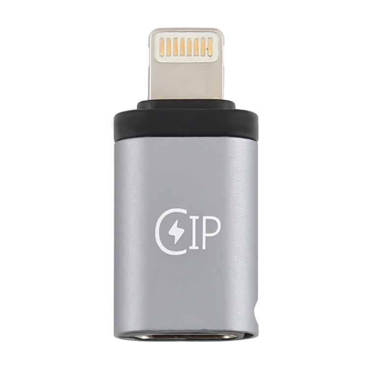 محول شحن 8 دبابيس ذكر إلى USB-C / Type-C أنثى، يدعم نقل البيانات، 8 دبابيس ذكر