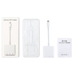 محول قارئ كاميرا NK-101Y Pro 3 في 1 من 8 دبابيس إلى 8 دبابيس + SD + TF