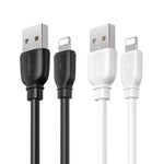REMAX RC-138i كابل شحن سريع 2.4A USB إلى 8 بن Suji Pro، طول الكابل: 1 متر، 8 بن