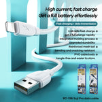 REMAX RC-138i كابل شحن سريع 2.4A USB إلى 8 بن Suji Pro، طول الكابل: 1 متر، 8 بن