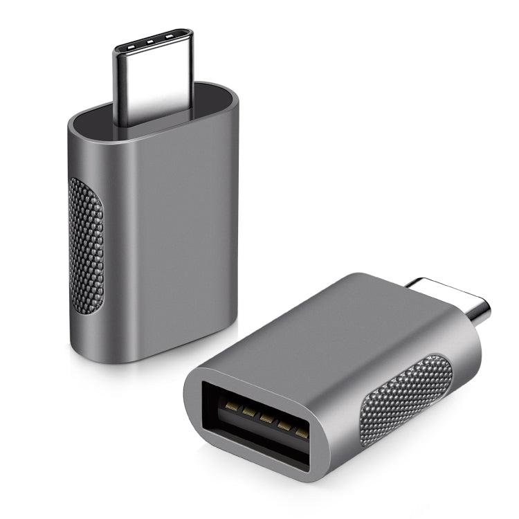 2 قطعة محول SBT-158 من USB-C / Type-C ذكر إلى USB 3.0 أنثى من سبيكة الزنك، SBT-158 أسود، SBT-158 ذهبي، SBT-158 وردي ذهبي، SBT-158 فضي