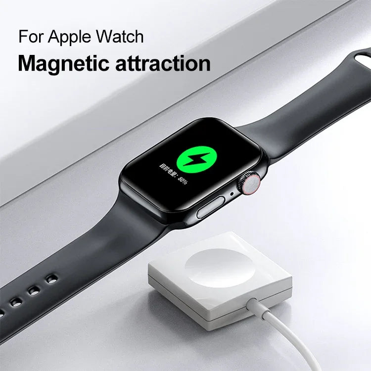 شاحن لاسلكي مغناطيسي محمول adj-981 لساعات Apple Watch، adj-981