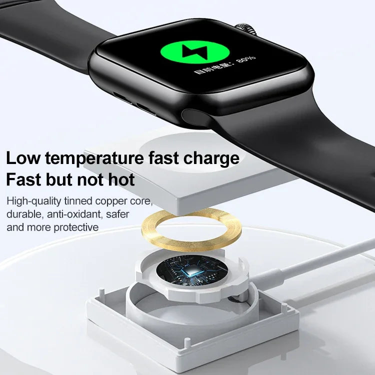شاحن لاسلكي مغناطيسي محمول adj-981 لساعات Apple Watch، adj-981