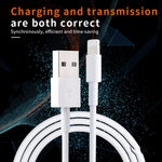 كابل بيانات شحن سريع IVON CA19 2.4A USB إلى 8 دبابيس لأجهزة iPhone و iPad، الطول: 1 متر