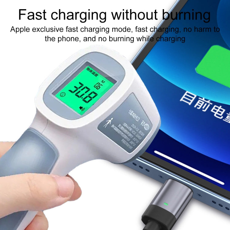 كابل بيانات شحن سريع مغناطيسي USB-C / Type-C إلى Micro USB بقوة 15 واط، الطراز: كابل 1 متر + رأس مغناطيسي، Micro USB
