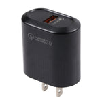 شاحن USB سريع LZ-2117 بقوة 18 واط QC3.0 3.1 أمبير، قابس أمريكي