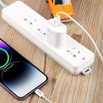 شاحن USB سريع LZ-2117 بقوة 18 واط QC3.0 3.1 أمبير، قابس أمريكي