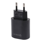 شاحن USB سريع LZ-2117 بقوة 18 واط QC3.0 3.1 أمبير، قابس أوروبي