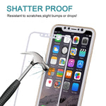 For iPhone X   0.3mm 9H Surface Hardness 4D Curved Full Screen Tempered Glass Screen Protector, For iPhone  X (1 PC)