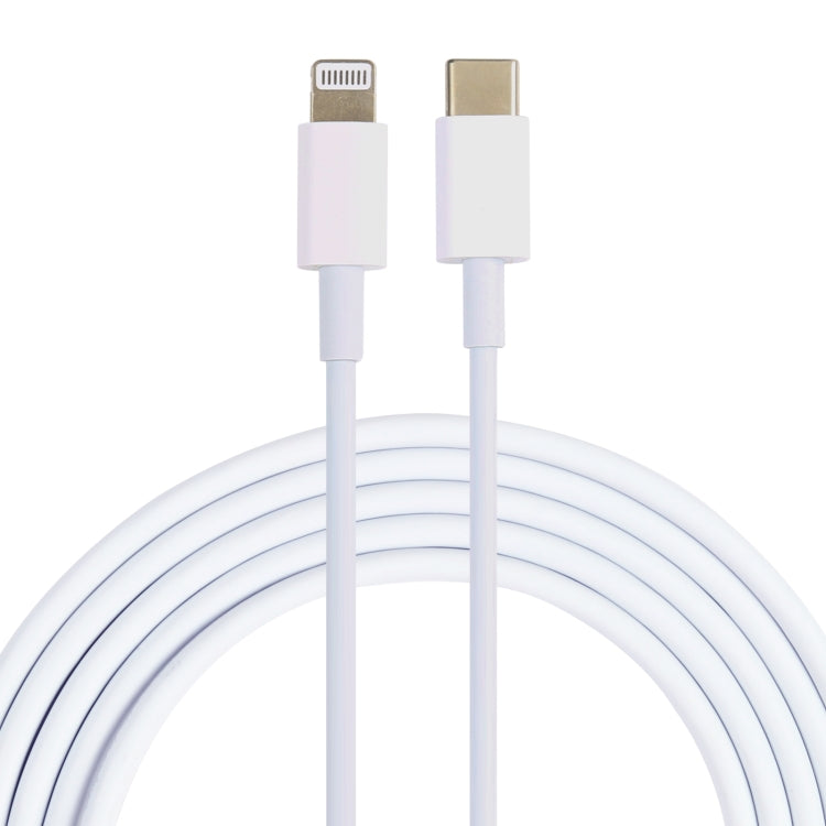 كابل بيانات شحن سريع USB-C / Type-C إلى 8 دبابيس بقوة 100 واط، الطول: 1 متر، 1 متر Type-C إلى 8 دبابيس