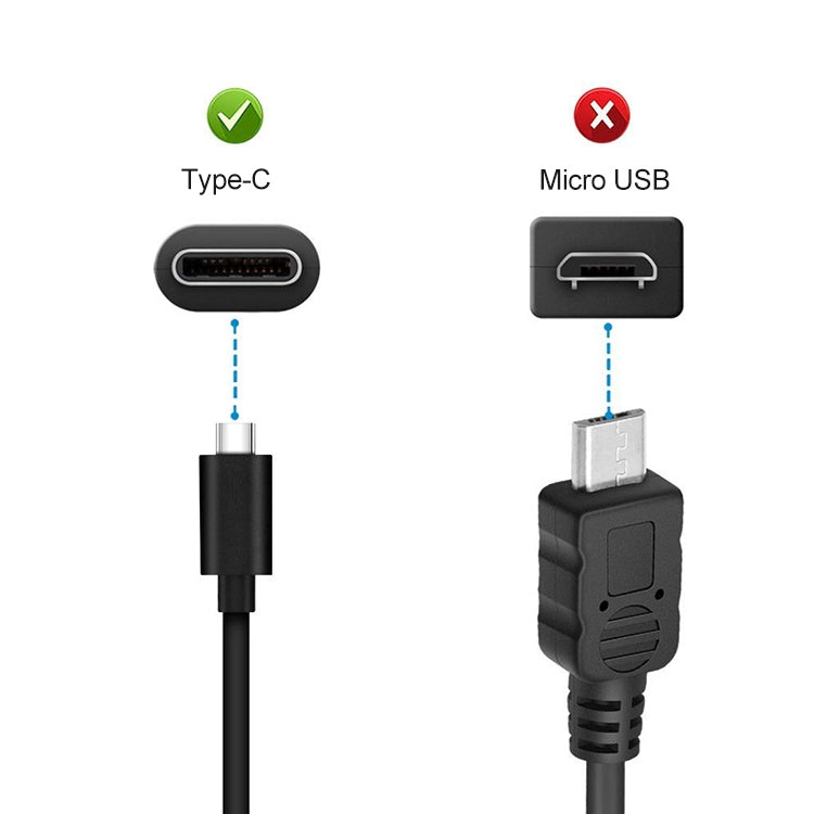 شاحن طاقة محمول بقوة 45 واط USB-C / Type-C لأجهزة اللابتوب مع كابل شحن Type-C، قابس أمريكي، قابس أمريكي 45 واط / أسود