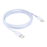كابل بيانات USB-C / Type-C إلى 8 دبابيس، الطول: 1 متر