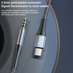 كابل صوت عالي الدقة awei CL-116T من تايب-سي / USB-C إلى 3.5 مم