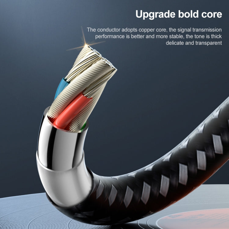 كابل صوت عالي الدقة awei CL-116T من تايب-سي / USB-C إلى 3.5 مم