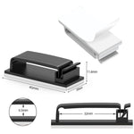 HG2613 20 قطعة مشبك تثبيت منظم كابلات بيانات مكتبي