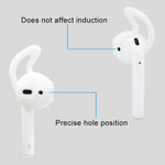 أغطية أذن سيليكون لسماعات بلوتوث لاسلكية لأبل AirPods