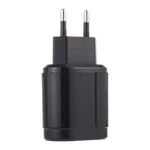 LZ-022 5 فولت 2.4 أمبير شاحن سفر بمنفذي USB، قابس EU